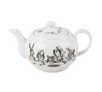 Victoria & Albert Alicia en el País de las Maravillas Mini Tetera en Caja de Regalo, 450ml, Blanco