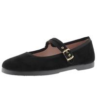 victoria Bailarinas Gong Fu Terciopelo & Ribete Al Tono & Hebilla 1080111 para Mujer Negro 38