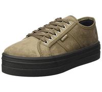 victoria Basket Barcelona Antelina Reciclada & Plataforma & Cordones Al Tono 109205 para Niñas Taupe 29