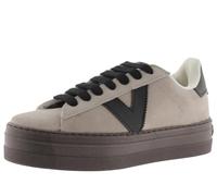 victoria Basket Barcelona Ciclista Serraje & Plataforma & Piezas En Contraste 1092171 para Mujer Beige 37