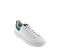 Victoria Basket Bass Milán Efecto Cuero y Parte Trasera de Piel y Logo Perforado 1263101 para Mujer, Azul Rey, 37 EU Étroit