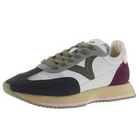 victoria Basket Cosmos Nylon Metalizado & Piezas Serraje En Contraste & Suela En Sierra 1134115 para Mujer Plata 36