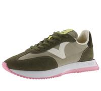 victoria Basket Cosmos Nylon & Piezas Serraje Al Tono & Suela En Sierra 1134110 para Mujer Kaki 40