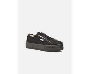 Victoria Basket Lona Plataforma 36 Negro