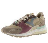 victoria Basket Luna Nylon & Piezas Serraje & Suela Dentada 1156109 para Mujer Beige 41