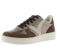 victoria Basket Madrid Efecto Piel Metalizada & Piezas Serraje & Trasera Glitter 1258257 para Mujer Platino 39
