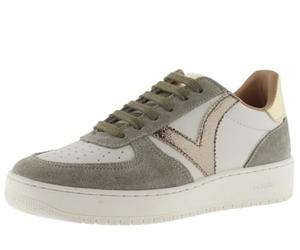 victoria Basket Madrid Efecto Piel & Piezas Serraje & Metalizadas En Contraste 1258222 para Mujer