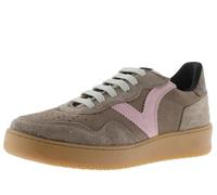 victoria Basket Madrid Serraje & Piezas En Contraste & Suela Caramelo 1258275 para Mujer