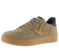 victoria Basket Madrid Serraje & Piezas Metalizadas & Suela Caramelo 1258274 para Mujer Beige 38