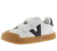 victoria Basket Oliver Barefoot Efecto Piel & Piezas En Contraste & Tiras Adherentes 1356102 para Niños Blanco 32