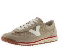 victoria Basket Saturno Rejilla & Piezas Serraje Al Tono & Suela Dentada 1158105 para Mujer Beige 38