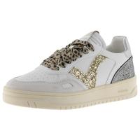 victoria Basket Seúl Efecto Piel & Piezas Metalizadas & Cordones Animal Print 1257133 para Mujer Hielo 41