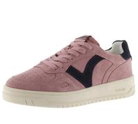 victoria Basket Seúl Serraje & Piezas En Contraste & Cordones Al Tono 1257127 para Mujer Rosa 41