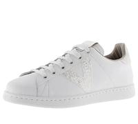 victoria Basket Tenis Piel & Logotipo & Trasera Glitter 1125188 para Mujer Blanco 36