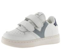 victoria Basket Tiempo Efecto Piel con Logotipo Contraste Y Cierre DE Tira ADHERENTE Jade 35