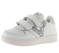 victoria Basket Tiempo Efecto Piel & Piezas Fantasía & Tiras Adherentes 1124106 para Niñas Plata 28