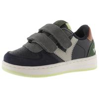 victoria Basket Tiempo Efecto Piel & Piezas Serraje & Tiras Adherentes 1124121 para Niños Navy 31