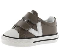 Victoria Zapatillas Basket 1065162 efecto piel logotipo contraste tiras adherentes Taupe 29