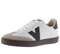 victoria Basket Unisex Berlín Ciclista Efecto Piel & Piezas En Contraste & Puntera Serraje 1126186 para Adulto Blanco 37