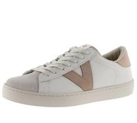 victoria Basket Unisex Berlín Piel & Piezas En Contraste & Puntera Serraje 1126142 para Adulto Cuarzo 39