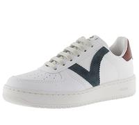 victoria Basket Unisex Madrid Efecto Piel & Piezas Color En Contraste 1258201 para Adulto Petroleo 38