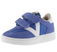 victoria Basket Unisex Millas Nylon & Piezas Serraje Al Tono & Tiras Adherentes 1118105 para Niños Azul 30