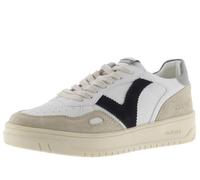 victoria Basket Unisex Seúl Efecto Piel & Piezas Color & Serraje En Contraste 1257101 para Adulto Gris 40