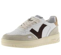 victoria Basket Unisex Seúl Efecto Piel & Piezas Color & Serraje En Contraste 1257101 para Adulto Taupe 39
