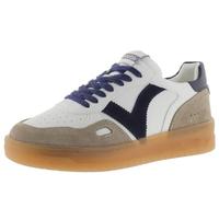 victoria Basket Unisex Seúl Efecto Piel & Piezas Color & Serraje En Contraste 1257125 para Adulto Azul 42