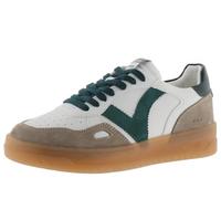 victoria Basket Unisex Seúl Efecto Piel & Piezas Color & Serraje En Contraste 1257125 para Adulto Verde 37