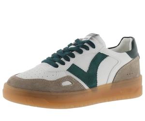 victoria Basket Unisex Seúl Efecto Piel & Piezas Color & Serraje En Contraste 1257125 para Adulto Verde 41