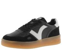 victoria Basket Unisex Seúl Efecto Piel & Piezas Color & Serraje En Contraste 1257126 para Adulto Negro 40