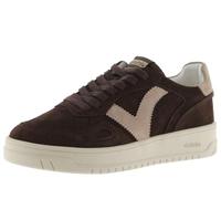 victoria Basket Unisex Seúl Serraje & Piezas En Contraste & Cordones Al Tono 1257127 para Adulto Chocolate 41