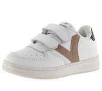 victoria Basket Unisex Tiempo Efecto Piel & Piezas En Contraste & Tiras Adherentes 1124104 para Niños Cuarzo 30