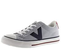 victoria Basket Unisex Tribu Lona & Logotipo En Contraste & Puntera De Goma 1065164 para Adulto Gris 36