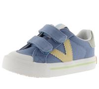 victoria Basket Unisex Tribu Lona & Piezas En Contraste & Tiras Adherentes 1065189 para Niños Jeans 28