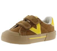 Zapatillas Victoria Tribu Horma Ancha Serraje Contraste Infantil Marrón 31