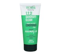 Victoria Beauty Acondicionador de romero contra la caspa, acondicionador para el cabello con aceite de romero orgánico y cafeína, acondicionador para cabello completo y cuero cabelludo saludable