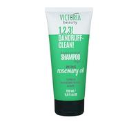Victoria Beauty Champú de romero contra la caspa y la caída del cabello con aceite de romero orgánico y cafeína para cabello completo, acelerar el crecimiento del cabello, para mujeres y hombres, 200