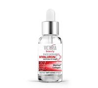 Victoria Beauty - Sérum hialurónico de alta dosis con colágeno, niacinamida y matrixyl 3000, suero facial antienvejecimiento con ácido hialurónico y péptidos antiarrugas, 20 ml