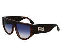 Victoria Beckham Gafas de Sol VB676S 227 BROWN HORN 55/14/145 Mujer