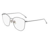 Victoria Beckham Mujer VB2105 040 Monturas ópticas Metal Plata Geométrico