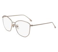 Victoria Beckham Mujer VB2105 770 Monturas ópticas Metal Oro rosa Geométrico