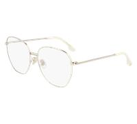 Victoria Beckham Mujer VB2117 714 Monturas ópticas Metal Oro Geométrico Normal