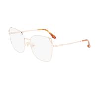 Victoria Beckham Mujer VB2125 770 Monturas ópticas Metal Oro Mariposa Fotocromático