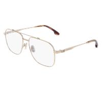 Victoria Beckham Mujer VB2138 714 Monturas ópticas Metal Oro Cuadrada Normal