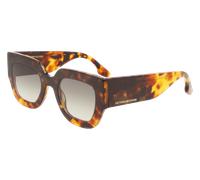 Victoria Beckham Mujer VB606S 240 Gafas de sol Acetato la Habana Marrón Cuadrada Normal Fotocromático