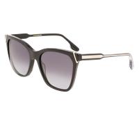 Victoria Beckham Mujer VB640S 1 Gafas de sol Acetato Negro Gris Cuadrada Normal Fotocromático