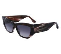 Victoria Beckham Mujer VB645S 036 Gafas de sol Acetato Gris Gris Geométrico Normal Fotocromático