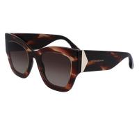 Victoria Beckham Mujer VB652S 227 Gafas de sol Acetato la Habana Marrón Mariposa Normal Fotocromático